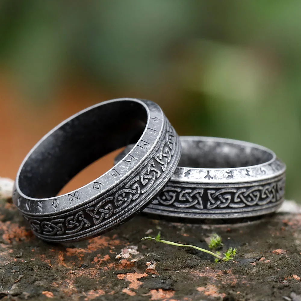 Celtic Wolf Rings for Men | Viking Heritage - Viking Heritage Store