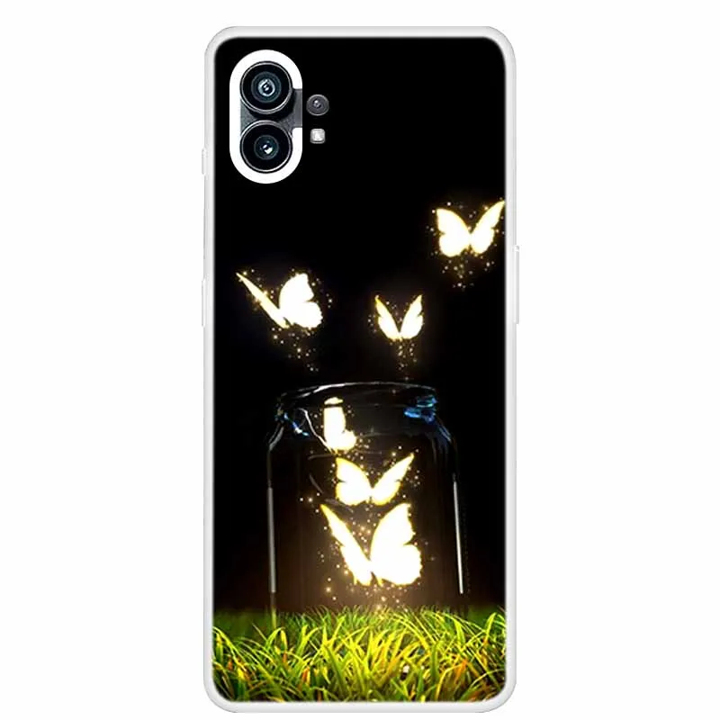 Clear Shockproof Soft TPU Silicone Phone Case - Fashionable Back Cover Design