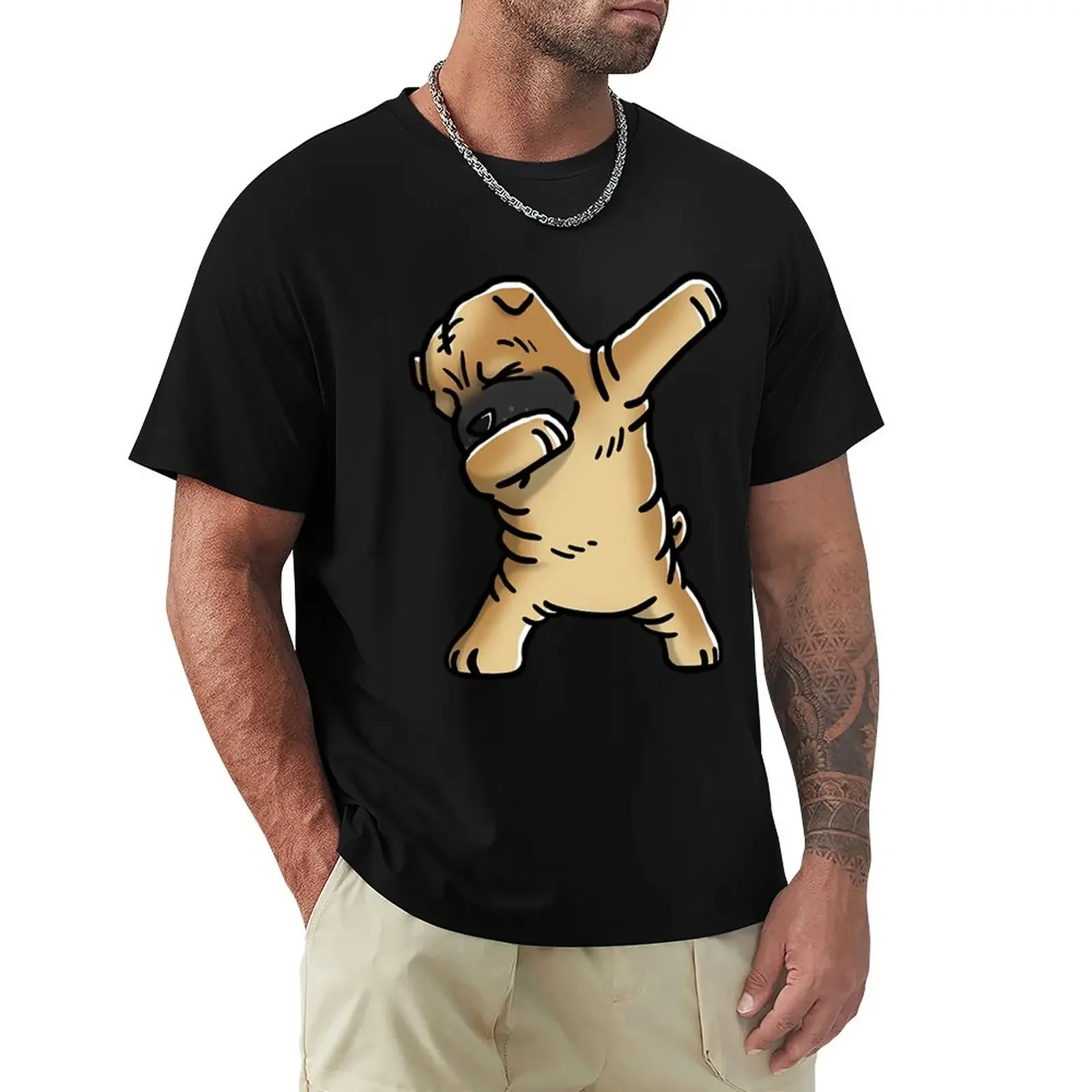 

Funny Dabbing Shar Pei dog Dab Dance T-Shirt Short sleeve tee korean fashion men long sleeve t shirts