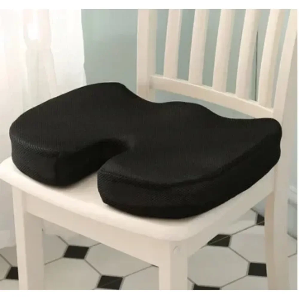 Chair Pads Car Office Cushions Home Decor for Elderly U-shaped Orthopedic Pillow Memory Foam Travel Seat Cushion