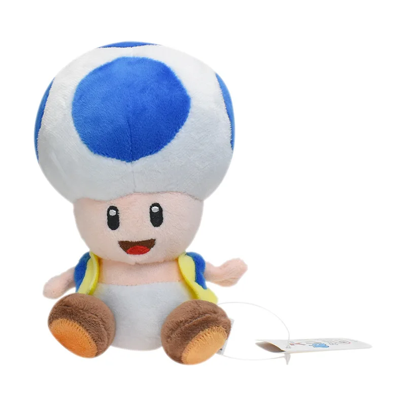 Nintendo Official Super Mario Toad Plushie - 20cm 