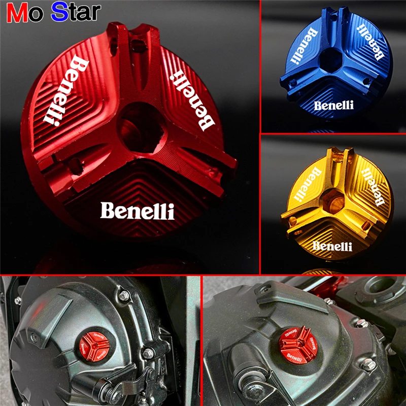 

For BENELLI 502C 752S TRK 502 502X 251 BN302 LEONCINO 250/500/TRAIL TNT125 TNT251 Engine Oil Cap Bolt Oil Filler Cap Accessories