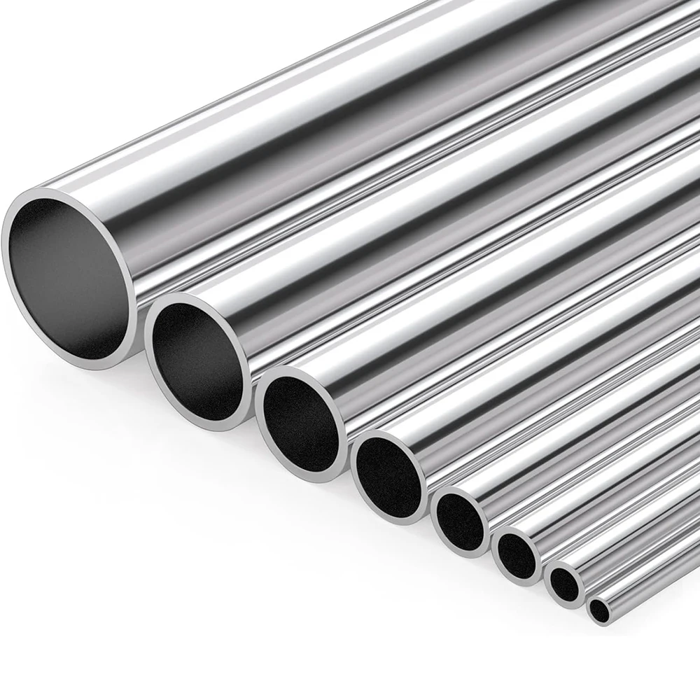 304 Stainless Steel Round Capillary 100mm 200mm 300mm Long Seamless Straight Tube Pipe Wall Thick 2mm 2.5mm 3mm OD 16-325mm 1pcs stainless steel tube