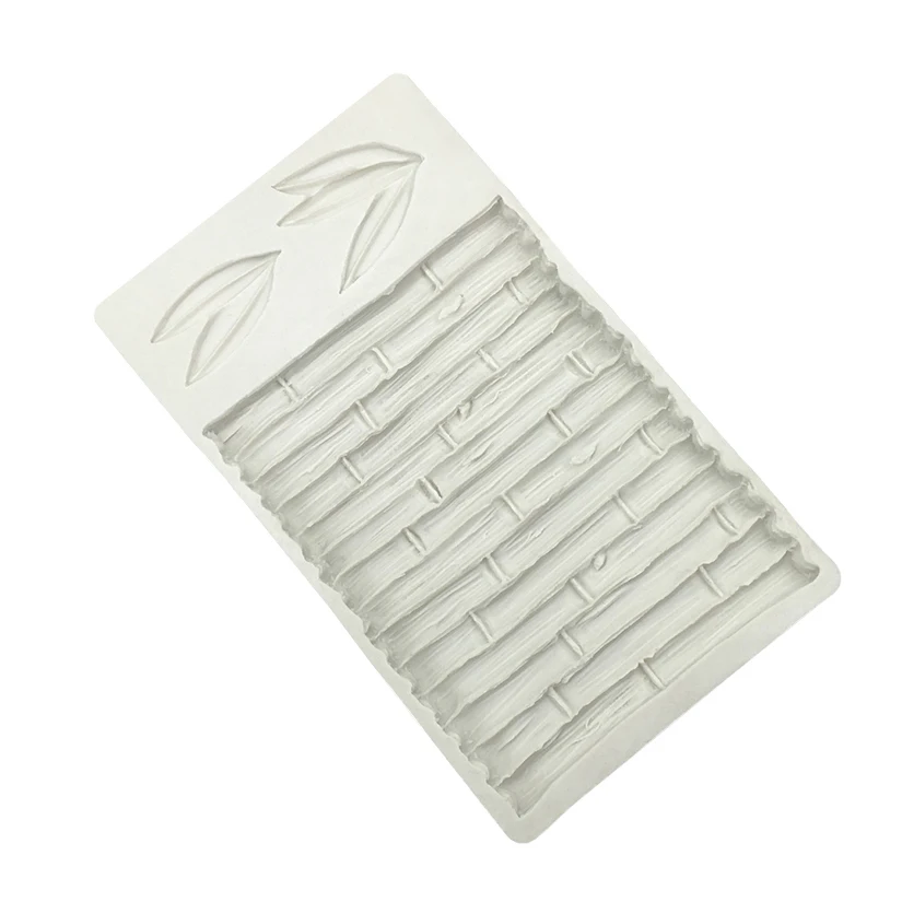 Silicone Bamboo Shapes Mold – Fondant, Cake, Chocolate, Candy, and Jello Decorating Too... - SKU SMD01117 - UGI Packaging