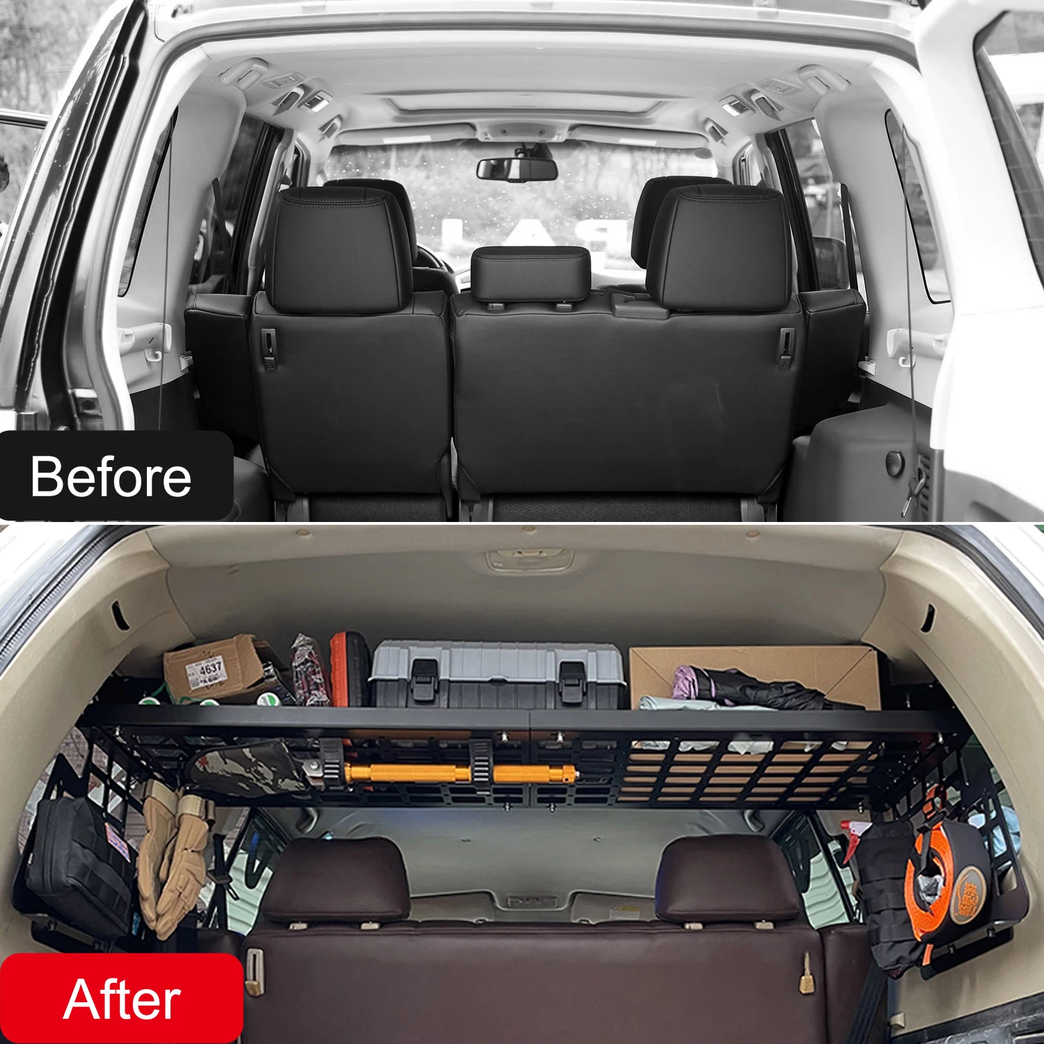 Cgz-三菱パジェロ用屋外テーブル,リアトランクシェルフ,モジュラー収納