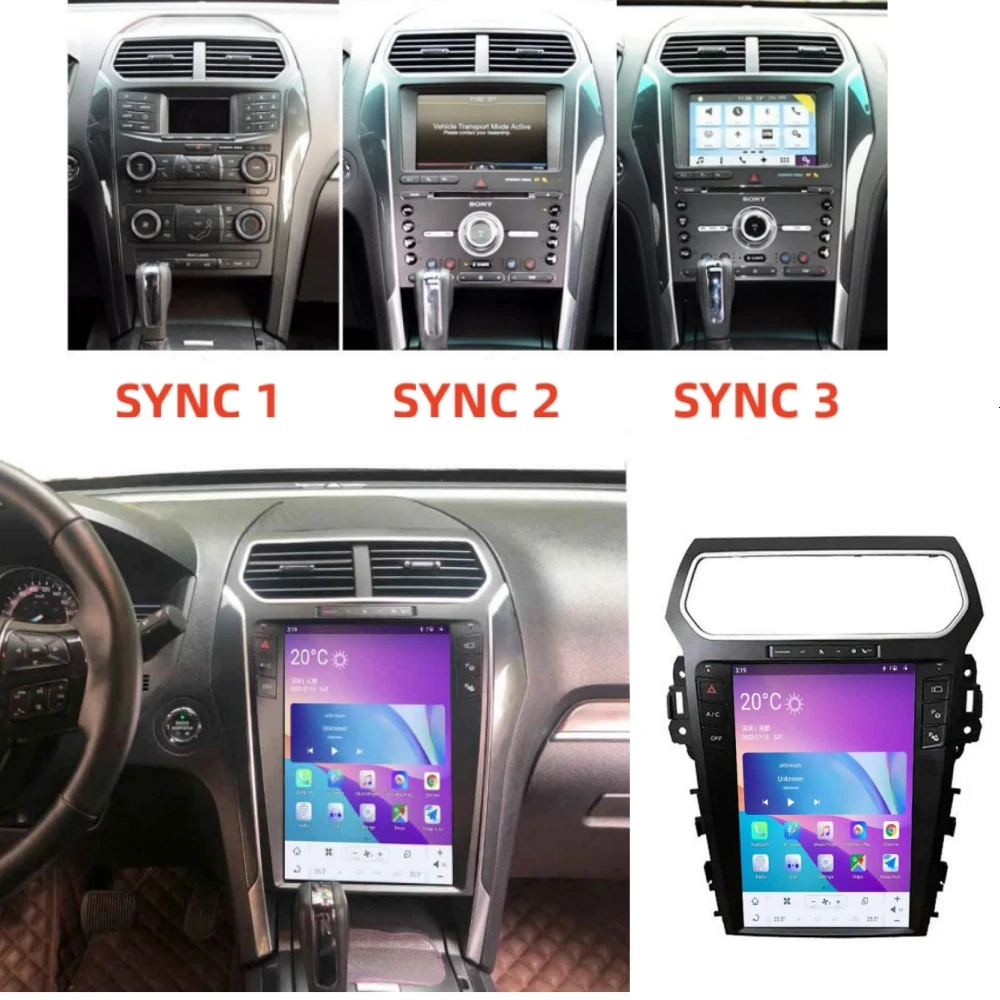 

Car Radio Carplay For Ford Explorer 2011 2012 2013 2014 2015 2016 2017 2018 2019 Android Car Multimedia Player GPS Nav Head Unit