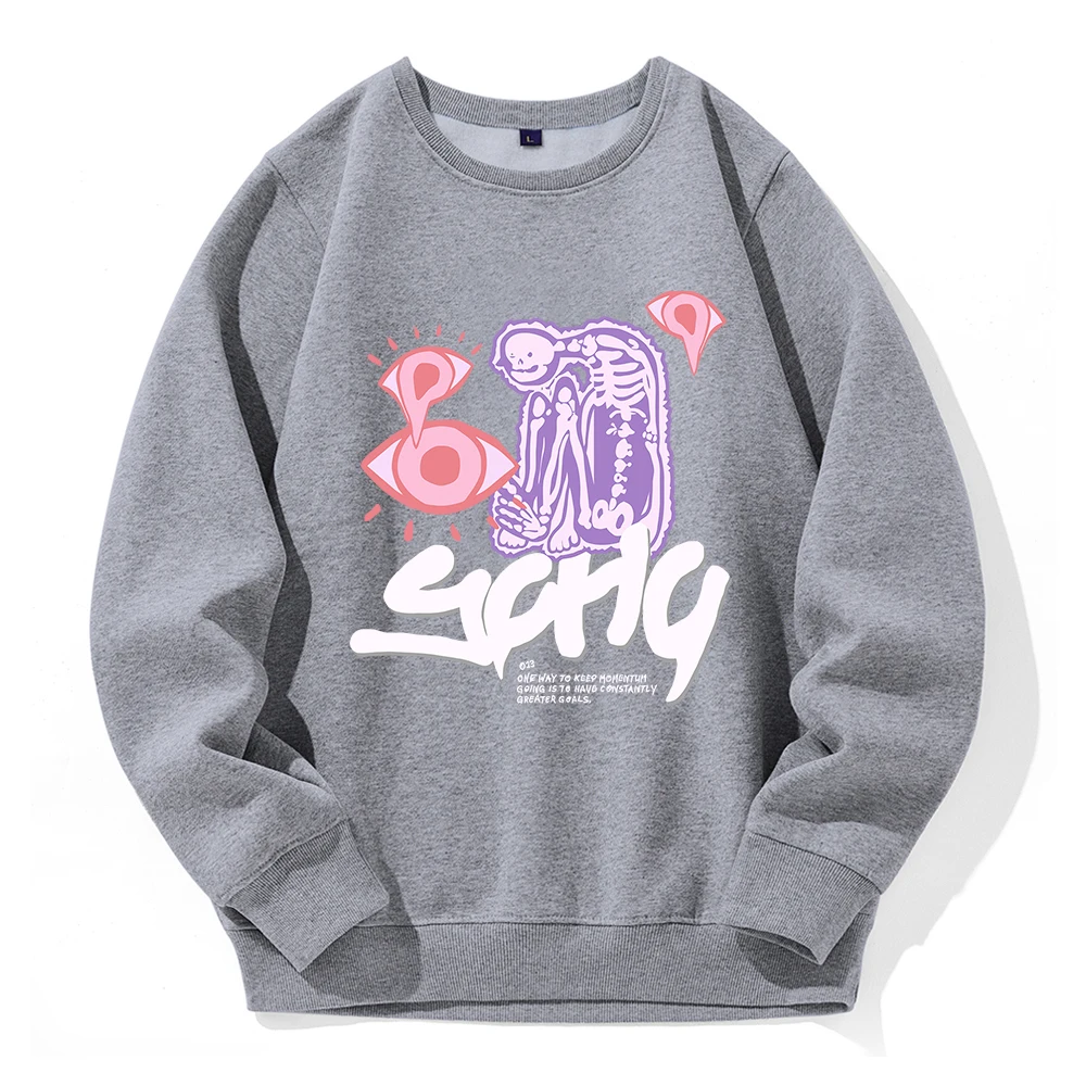 

One Way To Keep Momentum Going Is To Have Constantly Greater Goals Hoodies Man Fashion Hoodie O-Neck Basic Tops Classic Hooded