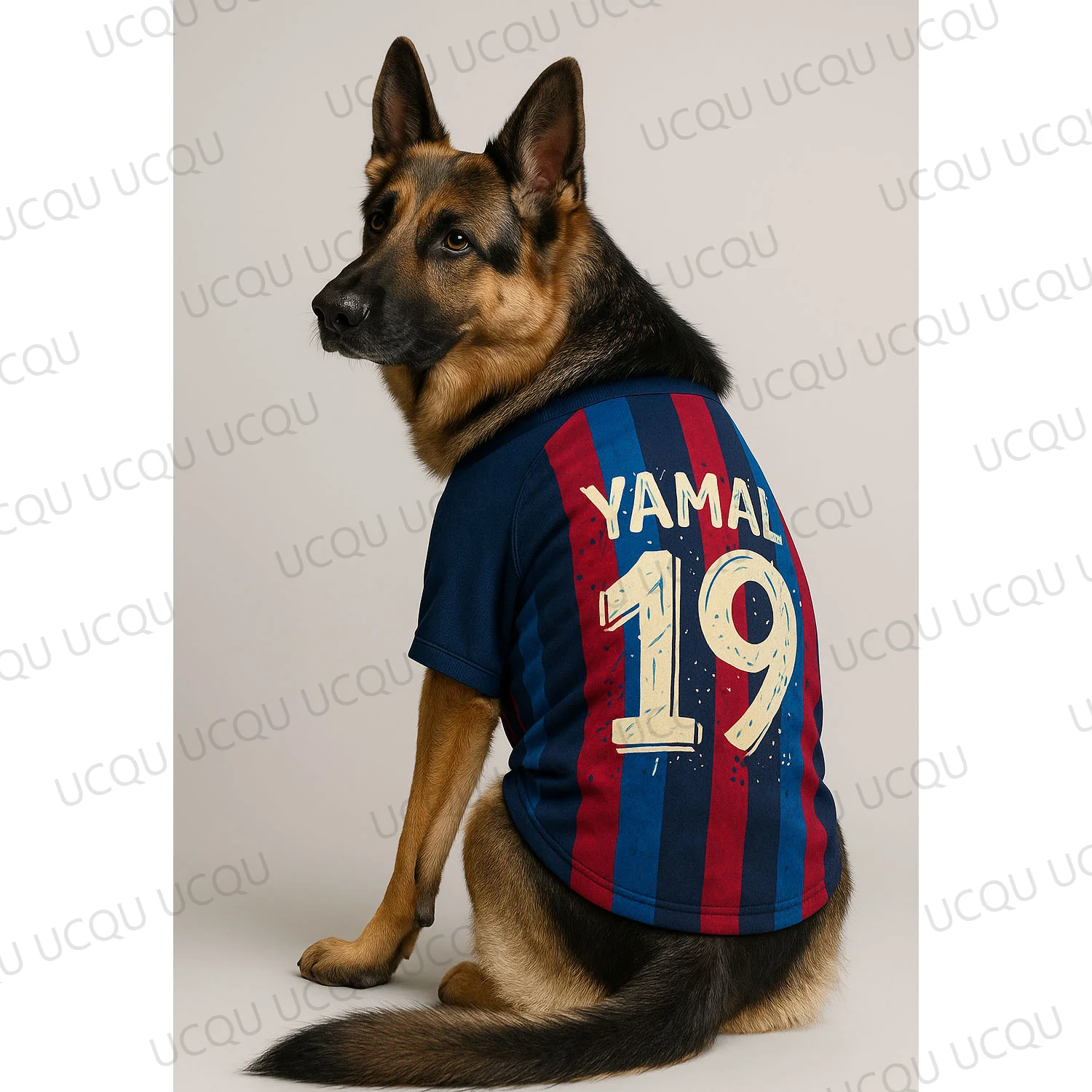Yamal 19 Graffiti Style Pet Jersey Vest Breathable Football