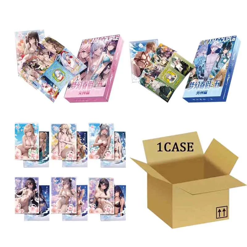 

Wholesales Goddess Story Male God Collection Shengka Dream Couple Acrylic Full Set Cards Trading Anime Acg Cards