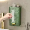 Tissue Box Holder Wall Mounted Modern Tissue Organizer Toilet Tissue Storage for Restroom Office Living Room Restaurant Desk 4