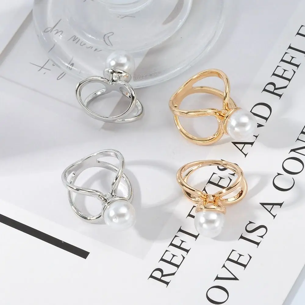 Crystal Scarf Buckle New DIY Knotting Artifact Shawl Ring Clip Alloy Multifunctional Brooches Jewelry Accessories 4