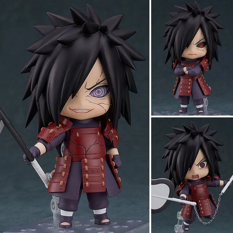 16pcs Nendoroid Naruto Shippuden Q Version Anime Action Figures - Articulated Collectible Toy Set Birthday Gift
