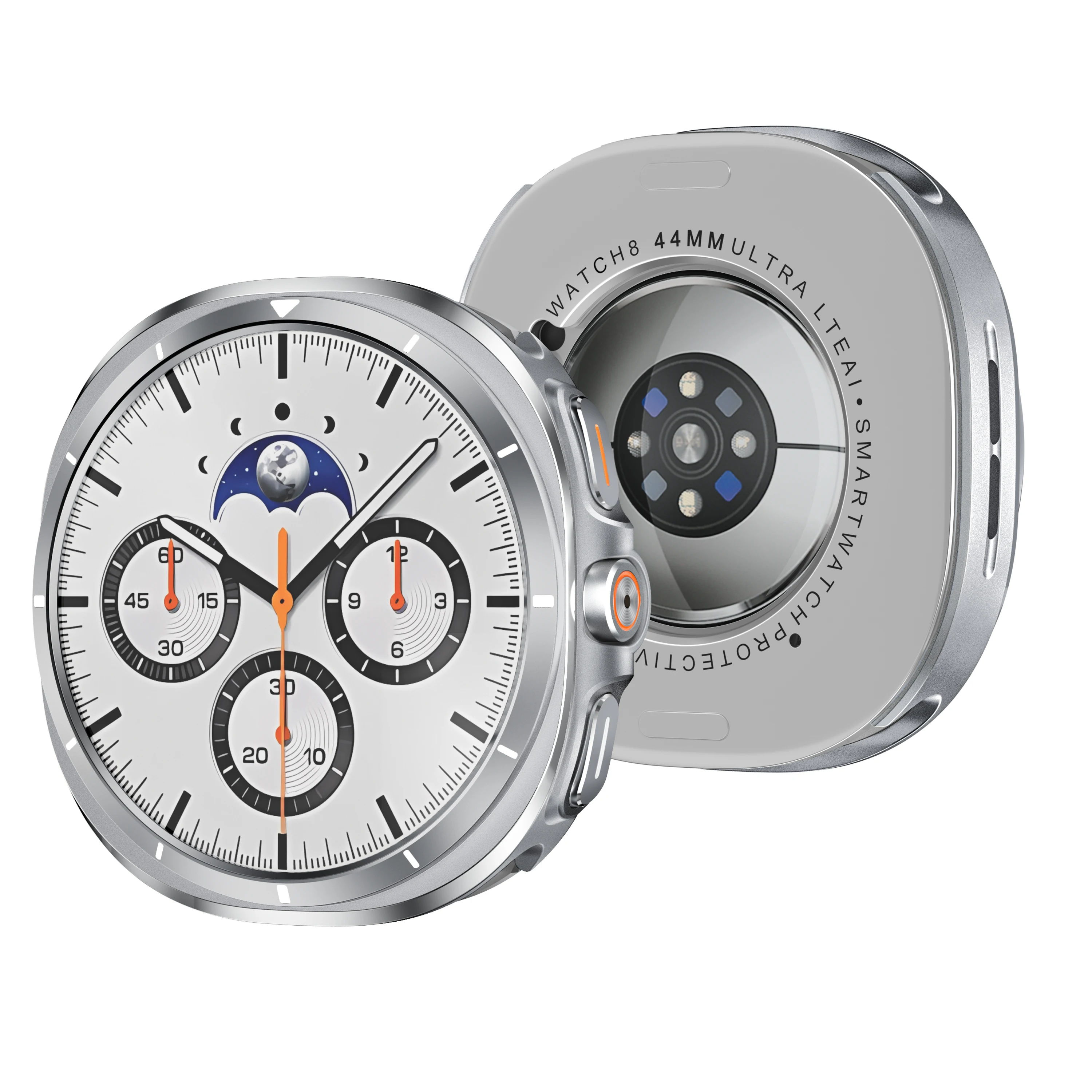 Aluminium Alloy Protective Case for Smartwatch - Premium Modification Accessory