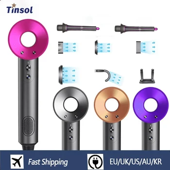 음이온 전기 헤어 드라이어, 전문 리프리스 헤어 케어, 일정한 온도, 가전 블로우 드라이어