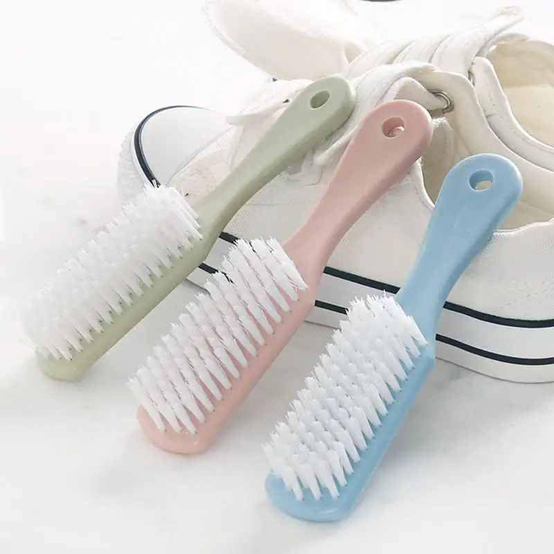 Cleaning Brush Soft Bristled Liquid Shoe Brush Long Handle Clothes Household Cleaning Tool Shoe Clothing Board