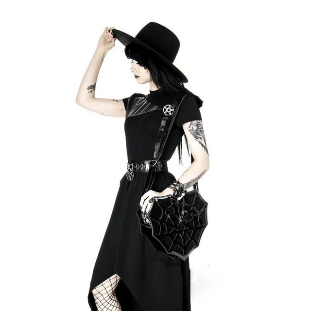 Spider Web Heart Shoulder Bag 3