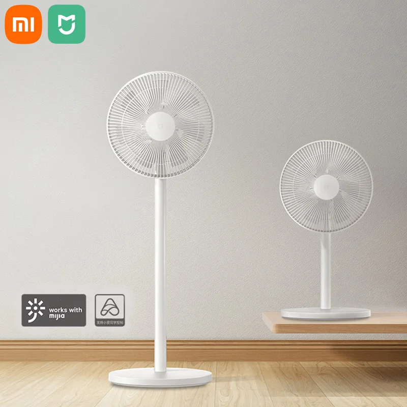 

XIAOMI MIJIA Smart Floor Fan AC Frequency Conversion Strong Winds Low Noise Electric Standing Fan Mobile App Control Timing Fans