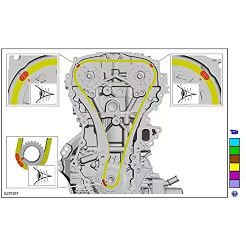 Engine Timing Belt Transit Timing Marks Timing Chain Kit Precision