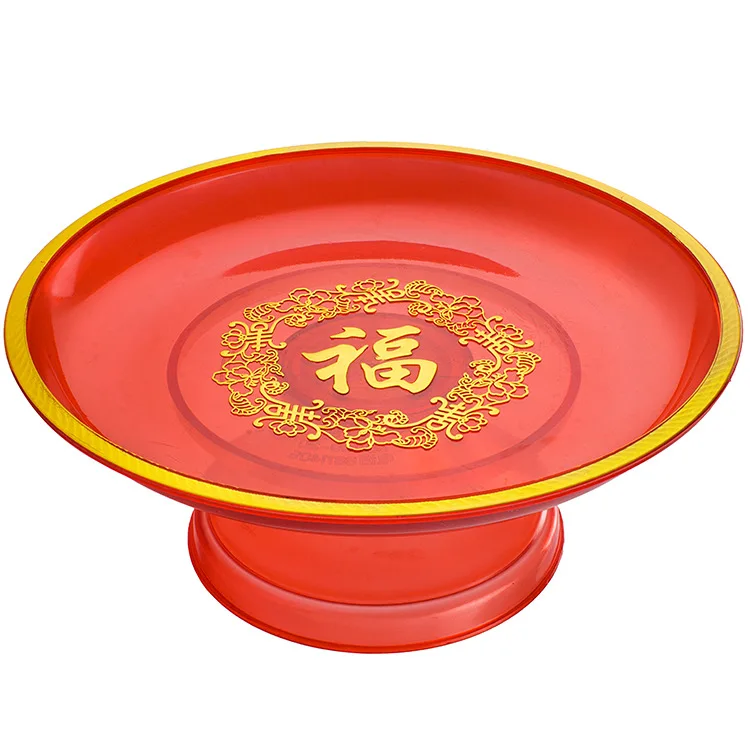 

Funeral and Interment Fruit Tray. Lotus Household. Buddha Plate, Furniture Supplies, Tribute Plate God of Wealth