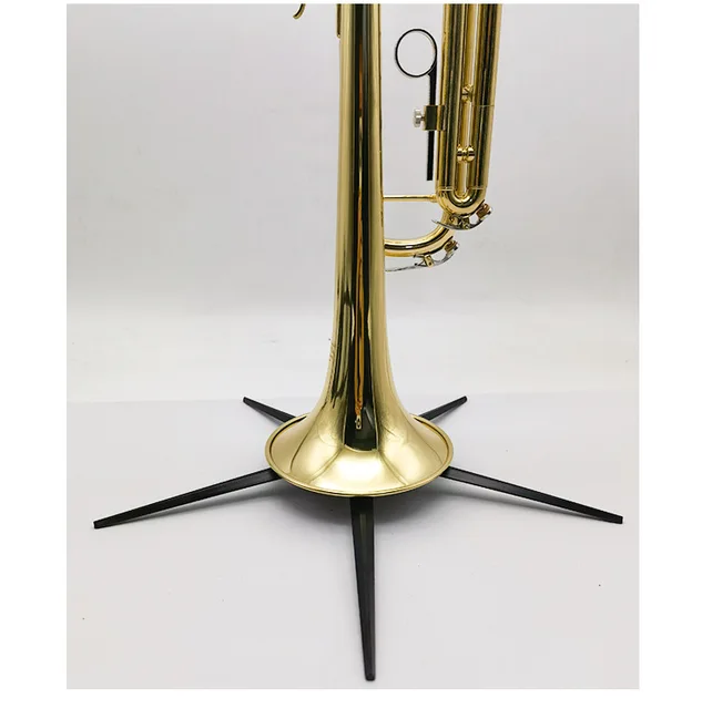 Foldable Trumpet Stand Portable Saxophone Holder Plastic Adjustable Height  Wind Instrument Support Rack