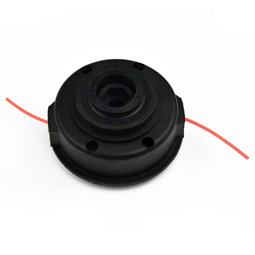 

1pcs 2 Line Spool Mower Trimmer Head Cutting 93.2mmX50.8mm Hardened Plastic Nylon Split Mower Head Garden Power Accessories