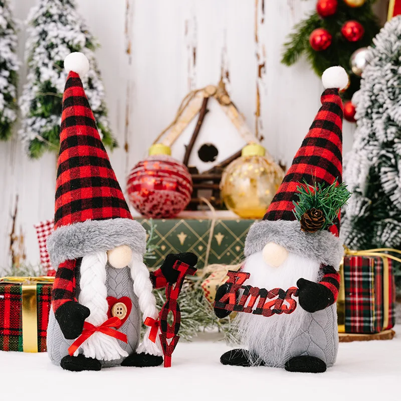 Gnomos Navideños MuÃ±ecos NavideÃ±os PapÃ¡ Noel Jengibre Figuras