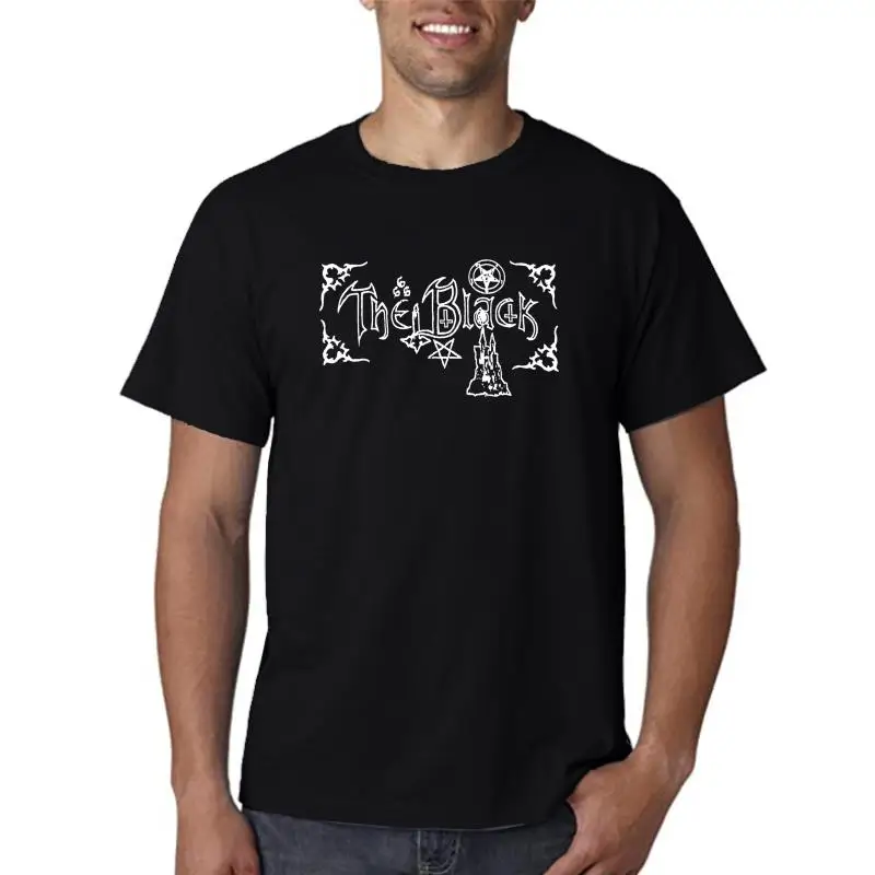 

Футболка с принтом черного священника сатаны, размеры S, M, L, XL, XXL, 3XL, футболка, официальная металлическая футболка, Новинка