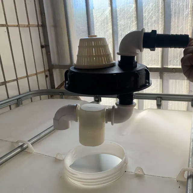 Az Ibc Tartály Bemeneti Burkolatának Fedele Szellőztetés 163 Mm - Image 4