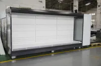 Vitrine de rideau d'air, armoire de rideau d'air frais commerciale, vitrine réfrigérée pour réfrigérateur 2
