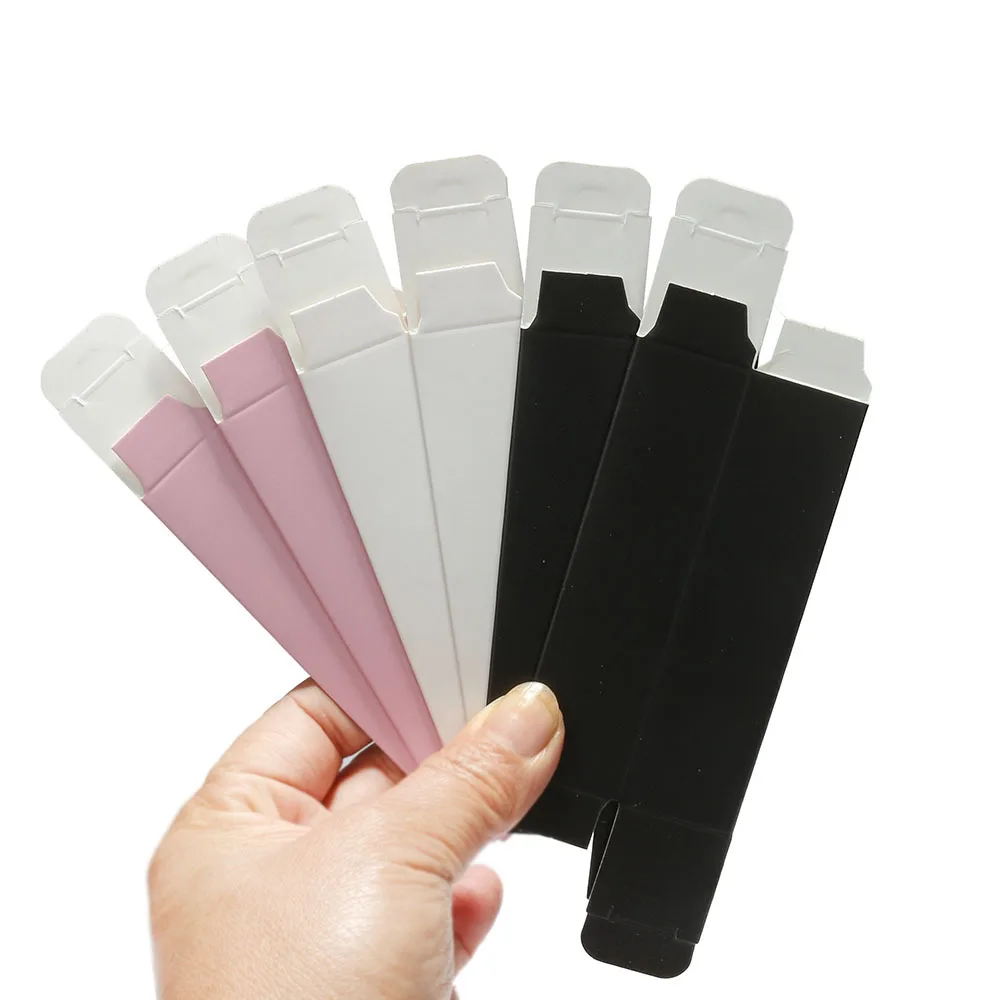 Folding Carton Lip Gloss Box – Custom Kraft Paper Packaging with Private Label Logo, Id... - SKU FCB11330 - UGI Packaging