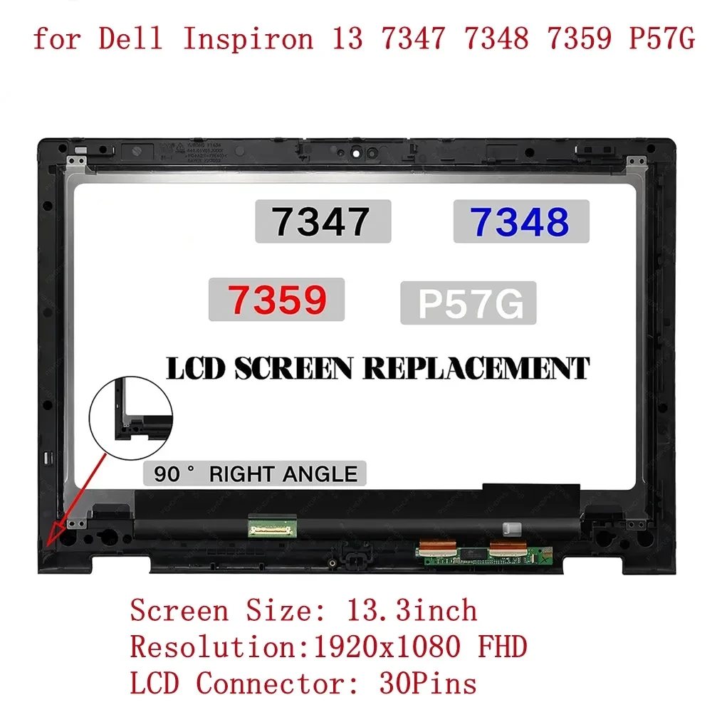 fhd for Dell Inspiron 13 7000 Series 7347 7348 7359
