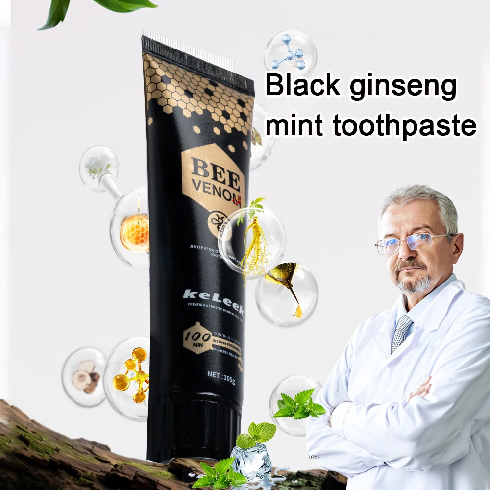 Teeth Whitening Product Teeth Whitening Essence Teeth Health Product 1 Bee Propolis Brightening Toothpaste Teeth Cleaning Care Oral Cleaning Household Toothpaste Fluoride Free