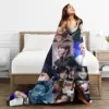 Kim Taehyung Blankets Fleece Warm Sofa Throw Blankets For Couch Bedding Office Throws Bedspread Quilt 5