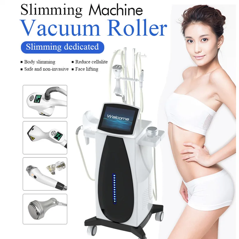 

Professional Mutifunction 6 in 1 Vela Vacuum Fat Removal Slimming Body Shape Cavitation Machine