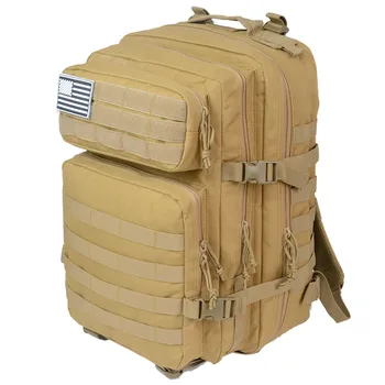 50 liters 900D Large capacity shoulder recreational cycling outdoor tactical backpack camouflage sports camping hiking backpack 2