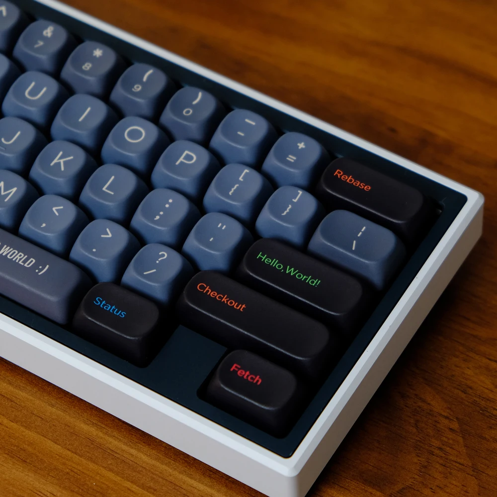 GMK Oblivion Keycap Set, Teclas de perfil
