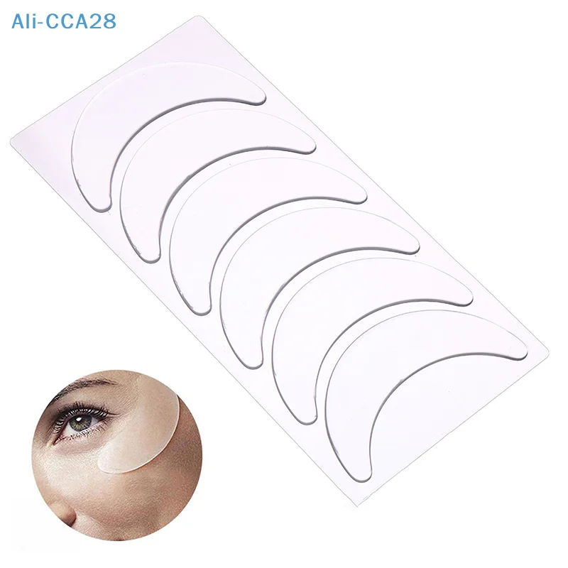 

3 Pairs Reusable Waterproof Silicone Anti-Wrinkle Eye Pads Patches Eye Skin Care