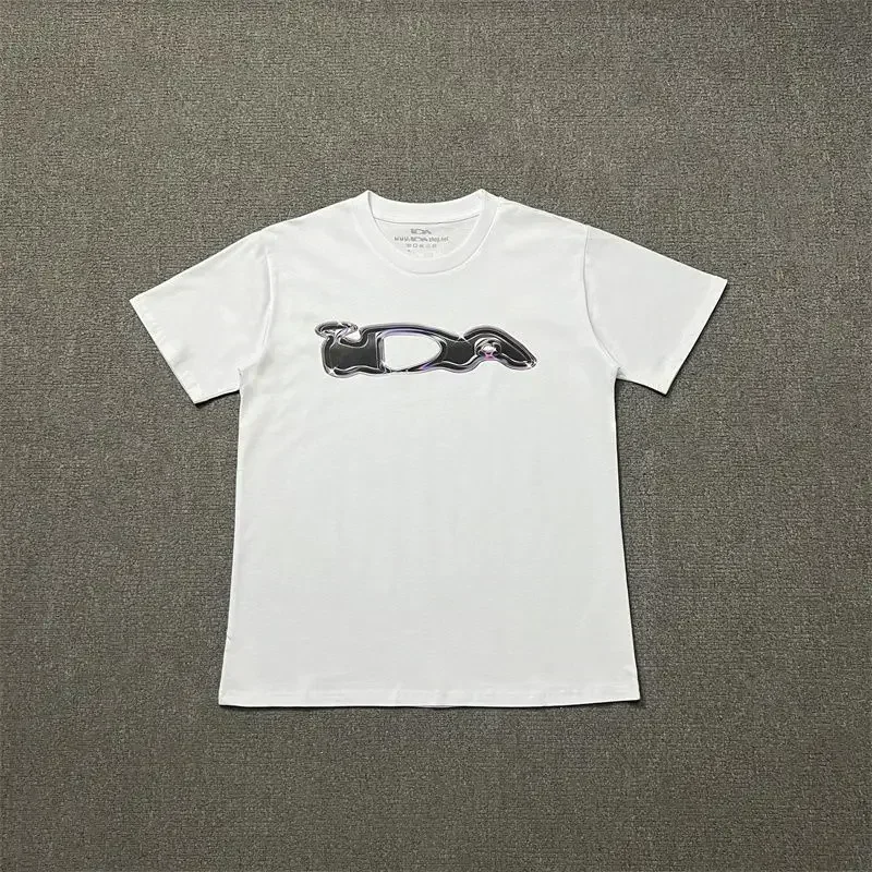 ida sply tシャツ Lsize IDA SPLY OG Logo T-Shirt - White/Black/Olive