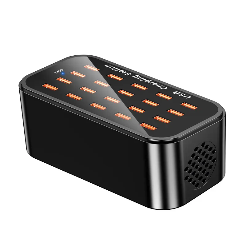 Station De Charge 20 Ports USB 200W Pour Tous Vos Appareils