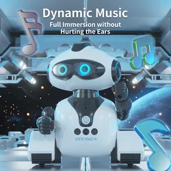 Jjrc Remote Control Electric Robot Children's Educational Toys Intelligent Programming Interactive Induction Toys Children Gifts