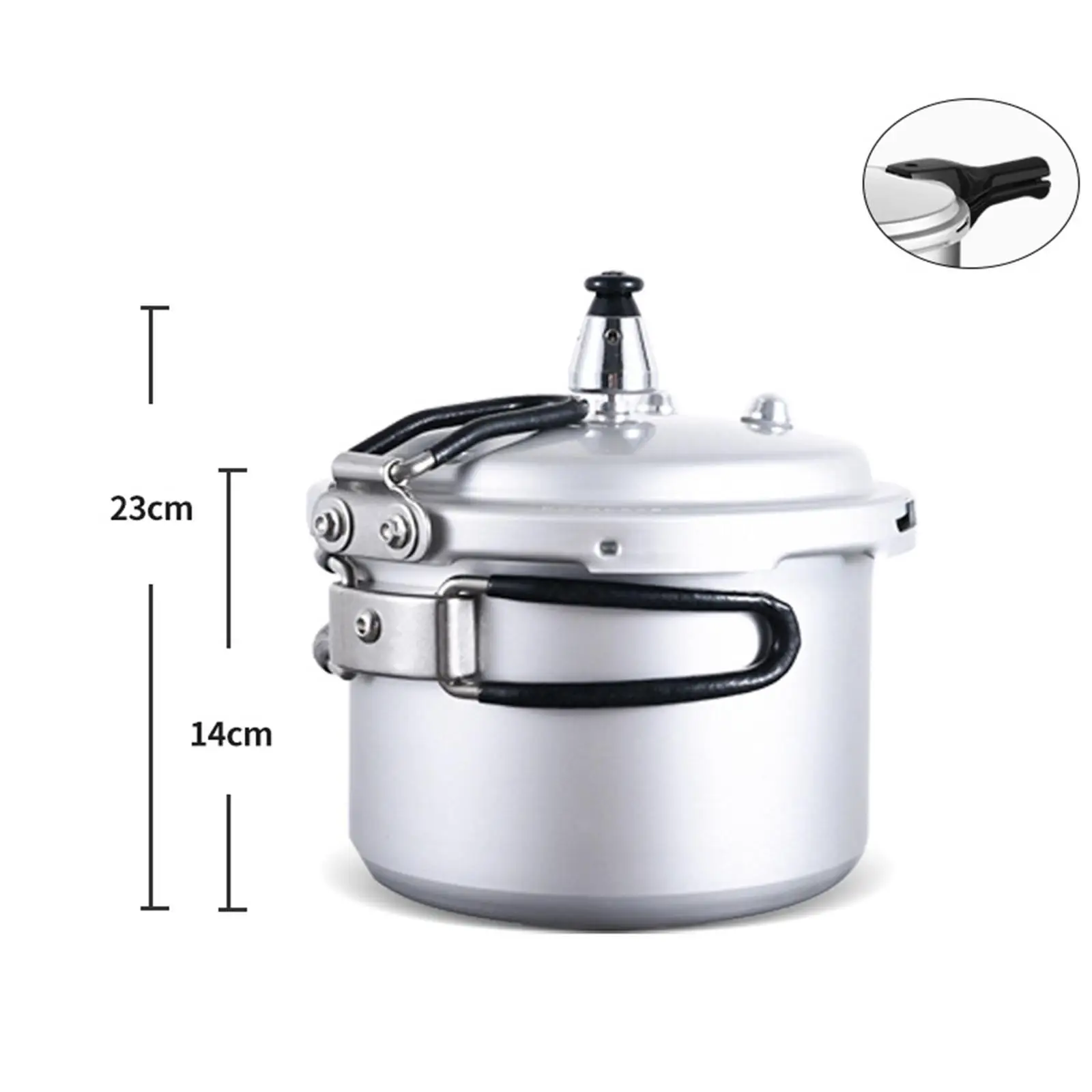 Camping Pressure Cooker, Small Travel Rice Cooker, Household for Travel Outdoor