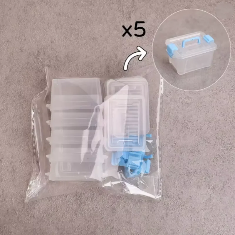 5pcs blue