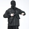 Outdoor Tactical Function Multi-pocket Design Vest Men Clothing Y2K High Street Techwear Style Sleeveless Jackets chalecos 4