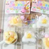 Simulation Soft Silicone Slow Rebound Flocking Toy Hamster Pinch Music Decompression Toy Children Hamster Ornaments Gift 2