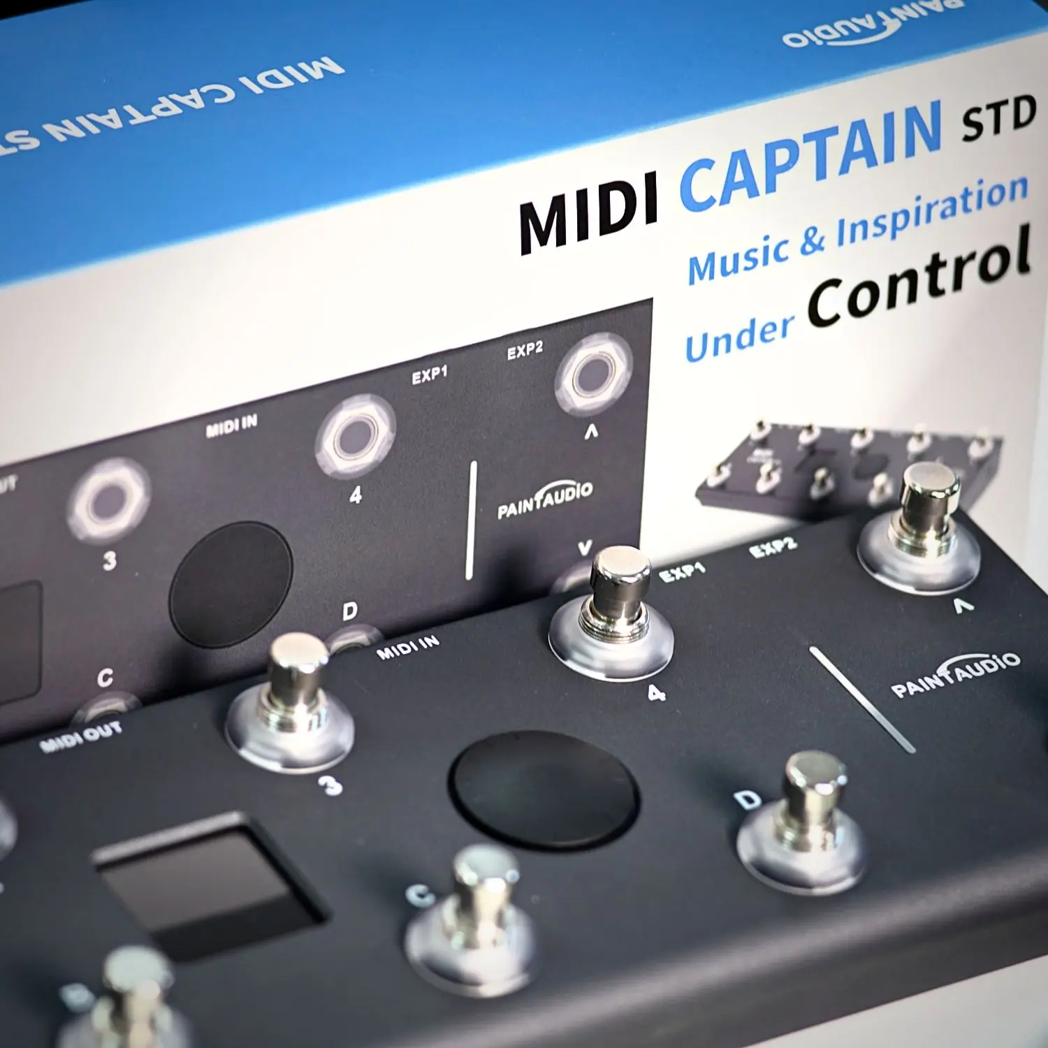 Paint Audio MIDI Captain STD Foot Controller Multi-Effects