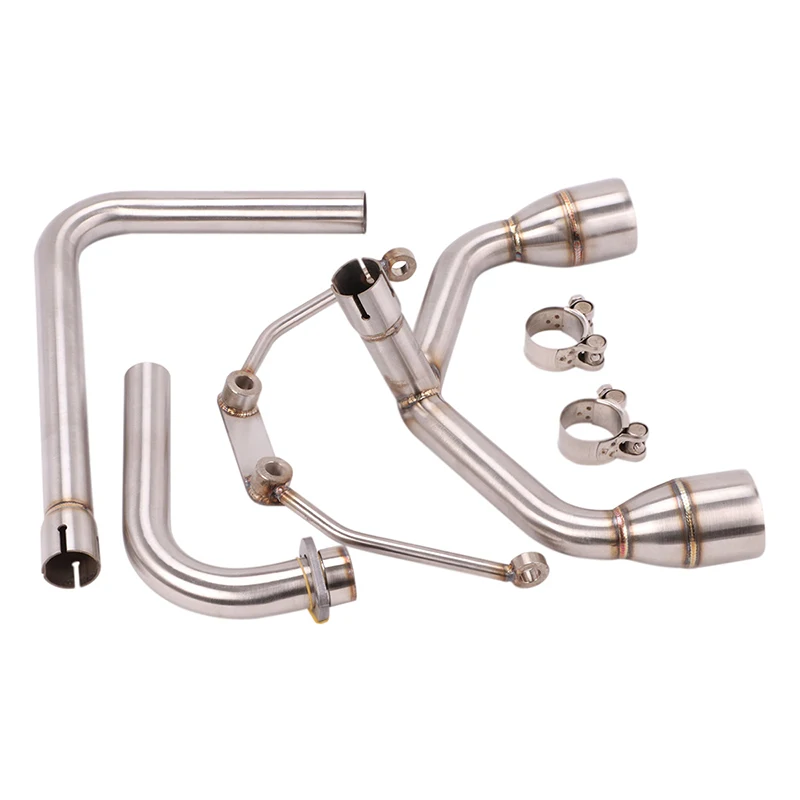Slip On For Honda MSX125 MSX 125 Motorcycle Exhaust System Modify Double Hole DB Killer Escape Moto Muffler 51mm Front Link Pipe - Image 6
