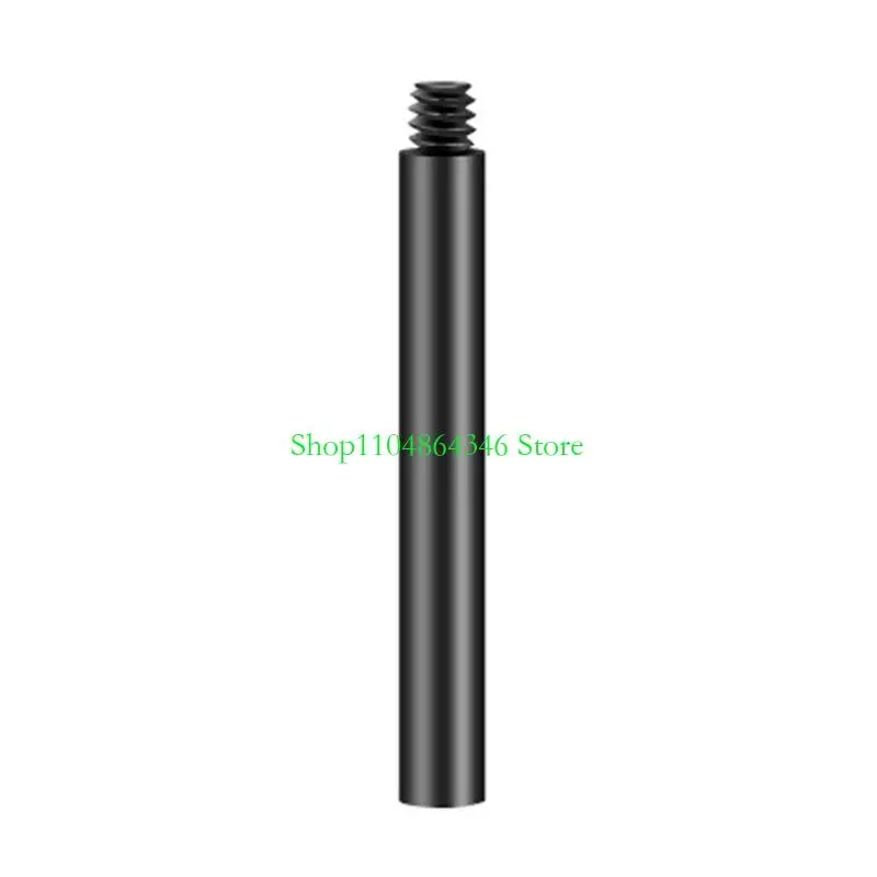Prolunga per treppiede in lega di alluminio resistente con asta di prolunga filettata maschio da 1/4", compatibile con supporti per fotocamere e accessori fotografici._voghion.com