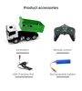 HUINA 1556 1/18 RC Truck Remote Controlled Car Dumper Caterpillar Tractor 6CH Engineering Vehicle Excavator Model Toys For Boys 6