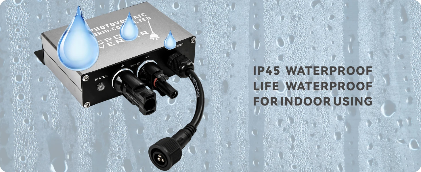 IP45 Waterproof Solar Grid Tie Micro Inverter View 3