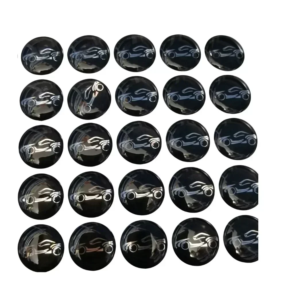 10mm 12mm Epoxy Sticker Badge KEYDIY DIY Round Label Emblem Symbol for V-W Sko-d Se-t Remote Case Cover Fob Key Shell